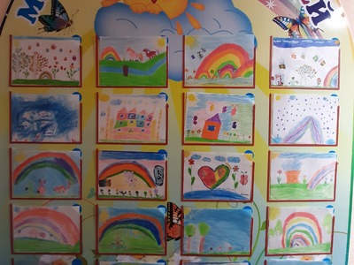 Выставка рисунков "Мир глазами детей"