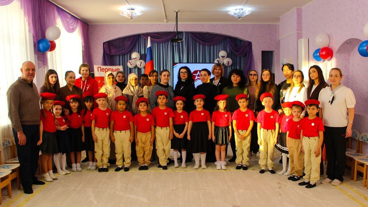 Посвящение воспитанников в Юноармейцев